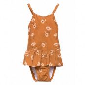 Nbfdanja Swimsuit Lil Baddräkt Badkläder Orange Lil'Atelier