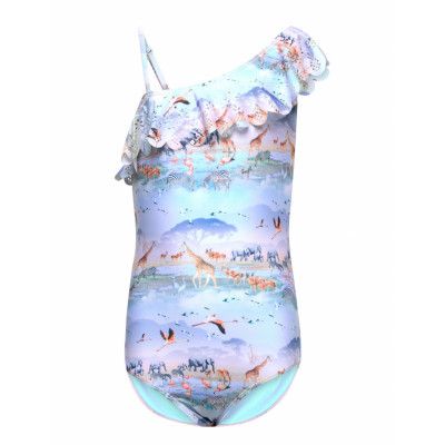 Net Baddräkt Badkläder Blue Molo