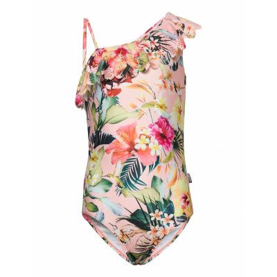 Net Baddräkt Badkläder Rosa Molo