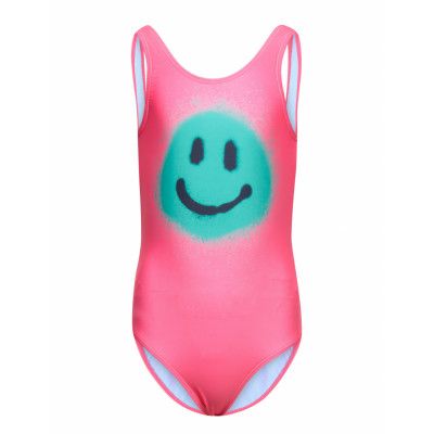 Nika Baddräkt Badkläder Pink Molo