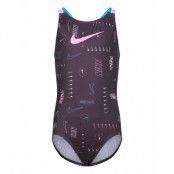 NIKE SWIM Nike G Spiderback P Print Svart