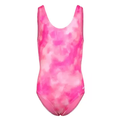 NIKE SWIM Nike Watercolour U-Back One Piece - Pink - 160-170