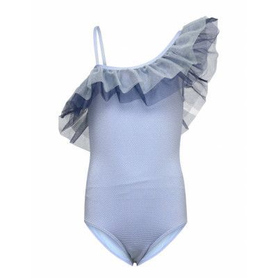 Nilla Baddräkt Badkläder Blue Molo