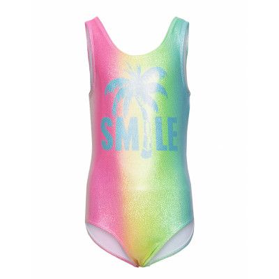 Nkficon Mariann Swimsuit Mob Baddräkt Badkläder Multi/mönstrad Name It