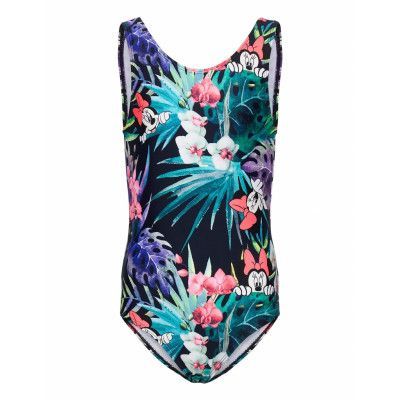 Nkfminnie Matina Swimsuit Wdi Baddräkt Badkläder Blå Name It