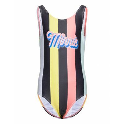 Nkfminnie Muse Swimsuit Wdi Baddräkt Badkläder Multi/mönstrad Name It