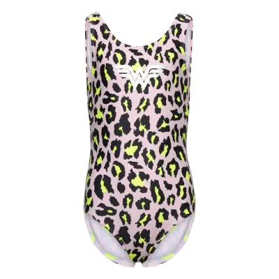 Nkfwonderwoman Muna Swimsuit Wab Baddräkt Badkläder Multi/mönstrad Name It