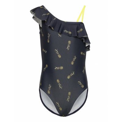 Nkfzizinita Swimsuit Baddräkt Badkläder Blå Name It