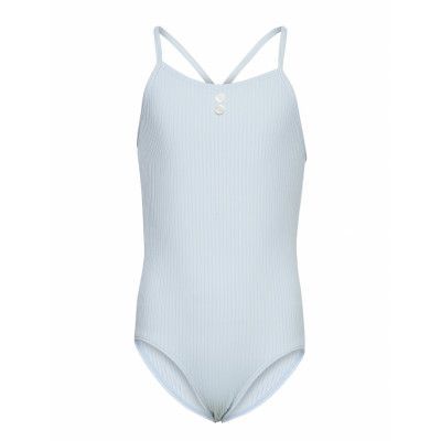 Nlfzindulla Swimsuit Baddräkt Badkläder Blå LMTD