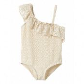 Lil'Atelier Nmffannie Swimsuit Lil Kräm