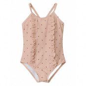 Lil'Atelier Nmfhelga Swimsuit Lil Rosa