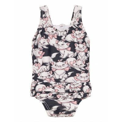 Nmfmarie Mondi Swimsuit Wdi Baddräkt Badkläder Svart Name It