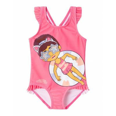 Name It Nmfmedina Gabby Swimsuit Bfu Rosa