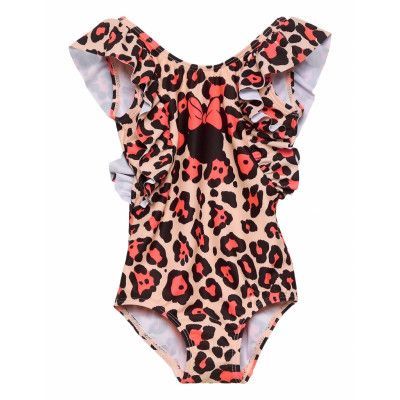 Nmfminnie Mimi Swimsuit Wdi Baddräkt Badkläder Rosa Name It