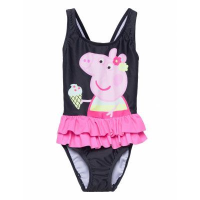 Nmfpeppapig Mastina Swimsuit Pep Baddräkt Badkläder Multi/mönstrad Name It