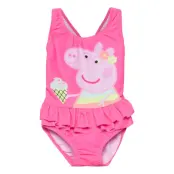 Nmfpeppapig Mastina Swimsuit Pep Baddräkt Badkläder Rosa Name It