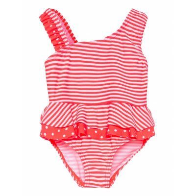 Nmfzanana Swimsuit Baddräkt Badkläder Röd Name It
