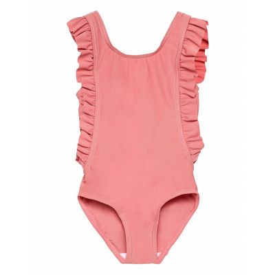 Nmfzona Swimsuit Baddräkt Badkläder Rosa Name It