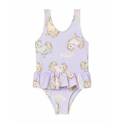 Name It Nmfzuna Swimsuit Box Lila