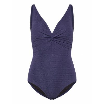 Missya Nura Swimsuit Jacquard Blå