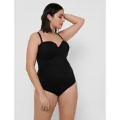ONLY Carmakoma Carelly Swimsuit - Black - 44