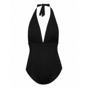 Pam Tie Swimsuit Baddräkt Badkläder Svart Just Female