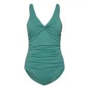 Panos Emporio Simi Solid Swimsuit Recycled Grön