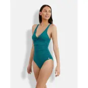 Panos Emporio Simi Solid Swimsuit - Green - 42