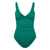 Panos Emporio Simi Solid Swimsuit Recycled - Green - 44