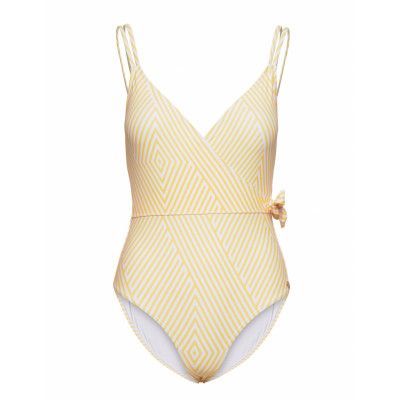 Sunbeam Arezzo Swimsuit Baddräkt Badkläder Gul Panos Emporio