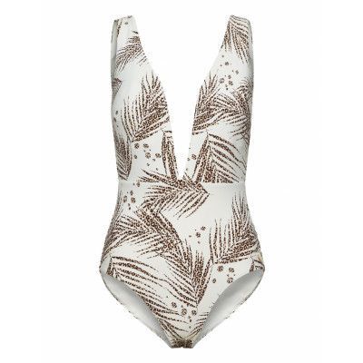 Panos Wilderness Firenze Swimsuit White 36 Baddräkt Badkläder Vit Panos Emporio