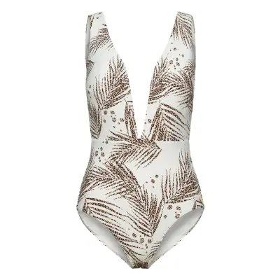 Panos Wilderness Firenze Swimsuit White 36 Baddräkt Badkläder Vit Panos Emporio