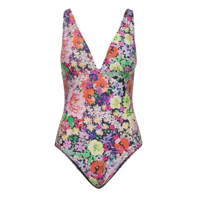 Paradise Swimsuit Baddräkt Badkläder Multi/mönstrad Notes Du Nord