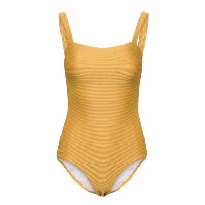 Patricia Mommy Swimsuit Structure Baddräkt Badkläder Gul Liewood