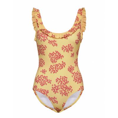 Paya Swimsuit Baddräkt Badkläder Gul Lovechild 1979