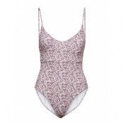 Pcgaomi Swimsuit Sww Baddräkt Badkläder Rosa Pieces