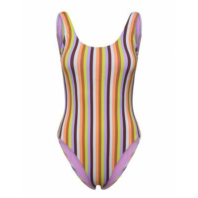 Pcvinni Swimsuit Sww Baddräkt Badkläder Multi/patterned Pieces