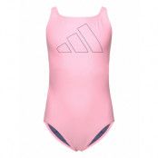 Adidas Performance Performance Big Bars Swimsuit Rosa