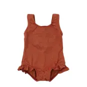 Petit Piao Swimsuit Butterfly Printed Brun