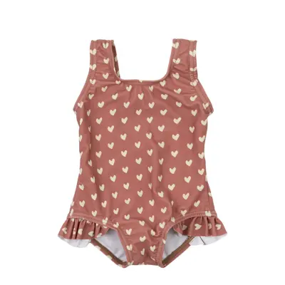 Petit Piao Swimsuit Butterfly Printed Rosa