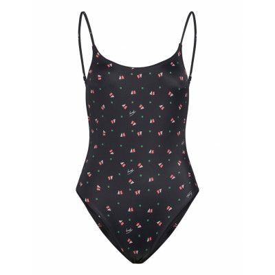 Piece Baddräkt Badkläder Svart Tommy Hilfiger