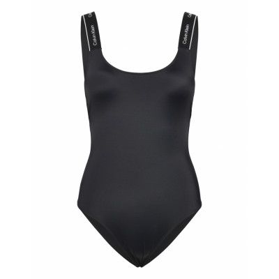 Piece-Rp Baddräkt Badkläder Svart Calvin Klein