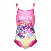 Swimsuit 1 Piece Baddräkt Badkläder Rosa My Little Pony