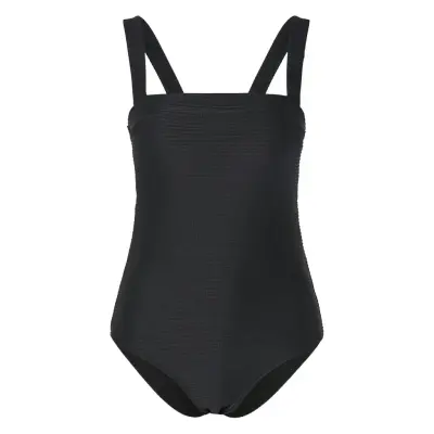 Pieces Pcadina Swimsuit Sww Bc Svart