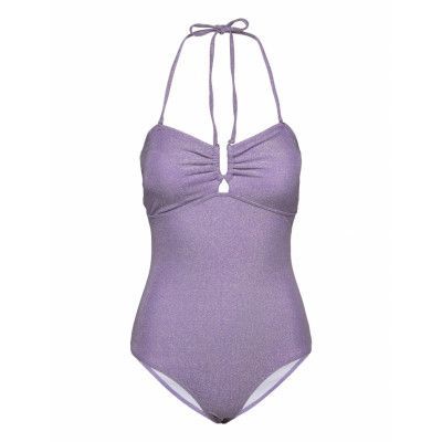 Pilinagz Swimsuit *Villkorat Erbjudande Baddräkt Badkläder Lila Gestuz
