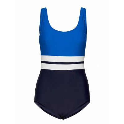 Piquant, Swimsuit Baddräkt Badkläder Blå Abecita