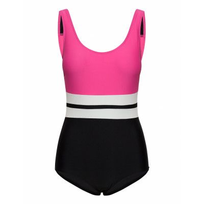 Piquant, Swimsuit Baddräkt Badkläder Svart Abecita