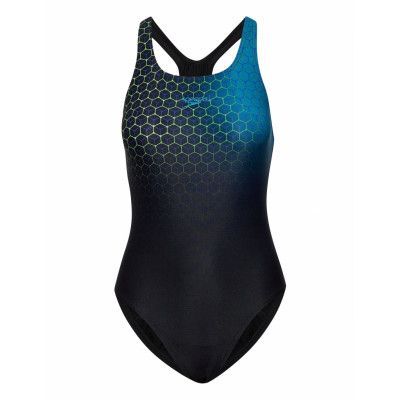 Placement Medalist Baddräkt Badkläder Blå Speedo