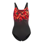 Hyperboom Placement Muscleback Baddräkt Badkläder Multi/mönstrad Speedo
