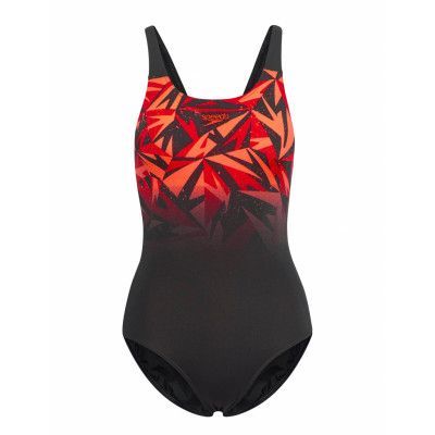 Hyperboom Placement Muscleback Baddräkt Badkläder Multi/mönstrad Speedo